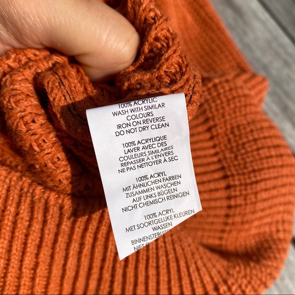 🍁 RUST KNIT SWEATER DRESS! - Picture 11 of 16